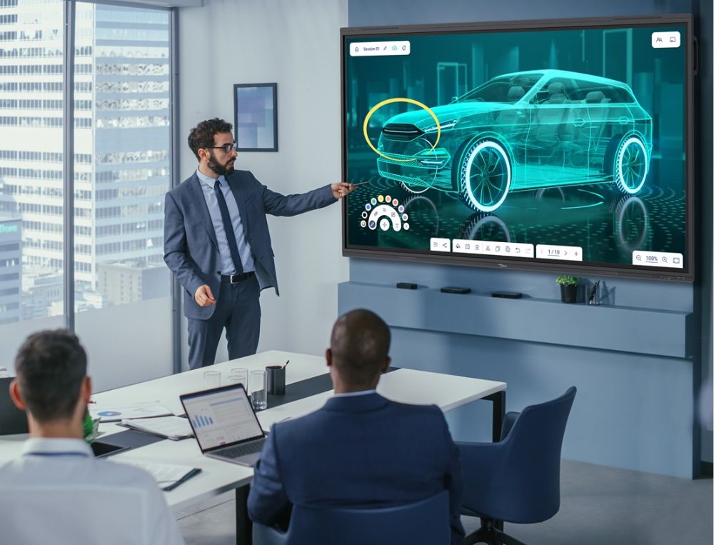 Pantalla Interactiva Premium Creative Touch Serie 5 de 86''